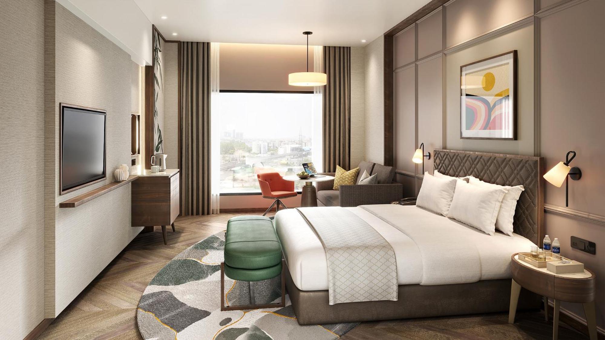 ฮอลิเดย์ อินน์ นิวเดลี มยูรวิหาร นอยดา ภายนอก รูปภาพ Deluxe Room